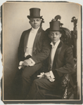 Publicity photograph of Cole and Johnson