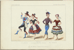 Pas berger, Pas hongrois, dansé par les 36 jeunes danseuses viennoises