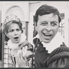 Julienne Marie and Joe Bova in the stage production The Comedy of Errors