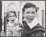Julienne Marie and Joe Bova in the stage production The Comedy of Errors