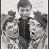Charles Durning, Joe Bova, and John Call in the stage production The Comedy of Errors