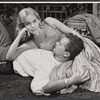Diana van der Vlis and Larry Hagman in the stage production Comes a Day