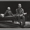 Frank Conroy and Dean Stockwell in the stage production Compulsion