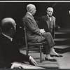 Frank Conroy and unidentified in the stage production Compulsion