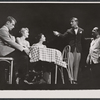 Dean Stockwell, Barbara Loden, Ina Balin, Roddy McDowall and Joseph Beruh in the stage production Compulsion