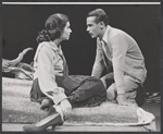Ina Balin and Dean Stockwell in the stage production Compulsion