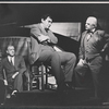 Lloyd Gough, Michael Constantine and Frank Conroy in the stage production Compulsion