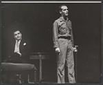 Ben Astar and Dean Stockwell in the stage production Compulsion