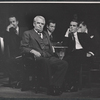 Roger De Koven, Frank Conroy, Dean Stockwell and unidentified in the stage production Compulsion