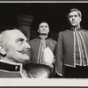 Michael Barrington. Donald Pickering, and Paul Jones in the stage production Conduct Unbecoming