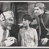 Ronald Drake, Madhur Jaffrey, and Paul Jones in the stage production Conduct Unbecoming