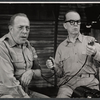 Roland Winters and Alan Bunce in the stage production A Cook for Mr. General