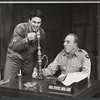 Bill Travers and Roland Winters in the stage production A Cook for Mr. General