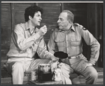 Bill Travers and Roland Winters in the stage production A Cook for Mr. General