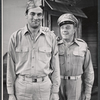 Bill Travers and Roland Winters in the stage production A Cook for Mr. General