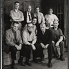 Bill Travers [middle] and unidentified others in the stage production A Cook for Mr. General