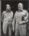 John McGiver and Roland Winters in the stage production A Cook for Mr. General