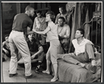 Alease Whittington, Billy Dee Williams (far right), and cast in the stage production The Cool World