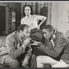 Roscoe Lee Browne, Hilda Simms, and unidentified actor in the stage production The Cool World