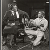 Gene Boland [right] and unidentified in rehearsal for the stage production The Cool World