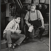 Billy Dee Williams and unidentified actor in the stage production The Cool World
