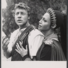 Robert Burr and Jane White in the 1965 Shakespeare in the Park production of Coriolanus