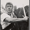 Robert Burr in the 1965 Shakespeare in the Park production of Coriolanus