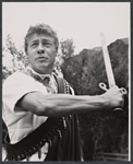 Robert Burr in the 1965 Shakespeare in the Park production of Coriolanus