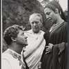 Robert Burr, Staats Cotsworth and Jane White in the 1965 Shakespeare in the Park production of Coriolanus