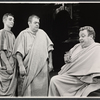 Frederic Warriner, Rex Everhart and Patrick Hines in the 1965 American Shakespeare Festival production of Coriolanus