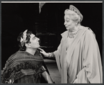 Philip Bosco and Aline MacMahon in the 1965 American Shakespeare Festival production of Coriolanus