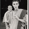 Rex Everhart and Frederic Warriner in the 1965 American Shakespeare Festival production of Coriolanus
