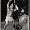 DeVeren Bookwalter and unidentified in the 1965 American Shakespeare Festival production of Coriolanus