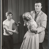 Clay Hall, Marion Brash and James Luisi in the stage production Courtyard