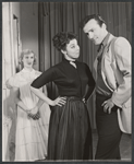Marion Brash, Maxine Heiss and James Luisi in the stage production Courtyard