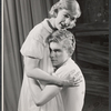 Marion Brash and Clay Hall in the stage production Courtyard