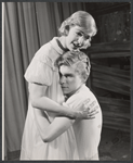 Marion Brash and Clay Hall in the stage production Courtyard