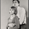 Studio portrait of Lauri Peters and Jerry Orbach in the stage production The Cradle Will Rock