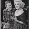 Fred Beir and Joan Blondell in the stage production Crazy October