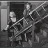 Joan Blondell and Tallulah Bankhead in the stage production Crazy October