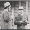 Steve Arlen and Robert Weede in the stage production Cry for Us All
