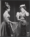 Joan Diener and Helen Gallagher in the stage production Cry for Us All