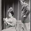 Joan Diener and Steve Arlen in the stage production Cry for Us All