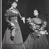 Helen Gallagher and Joan Diener in the stage production Cry for Us All