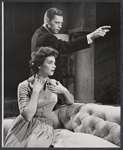 John Kerr and Joanna Brown in the stage production Cue for Passion