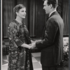 Diana Wynyard and Robert Lansing in the stage production Cue for Passion