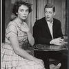 Joanna Brown and John Kerr in the stage production Cue for Passion