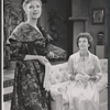 Diana Wynyard and Joanna Brown in the stage production Cue for Passion