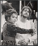 Jane White and Sam Waterston in the Shakespeare in the Park stage production Cymbeline