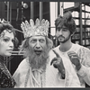 Jane White, Tom Aldredge, and Sam Waterston in the Shakespeare in the Park stage production Cymbeline